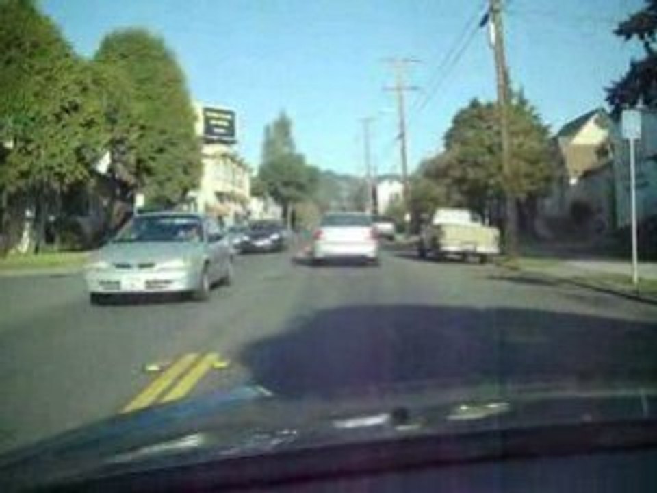 Driving in Berkeley, CA