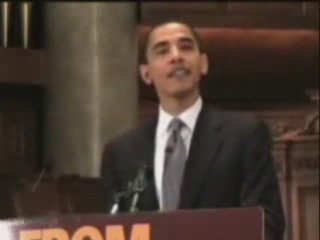Barack Obama Mocks the Holy Bible.