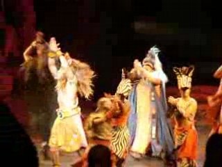 The lion King 2008 Disneyland Paris