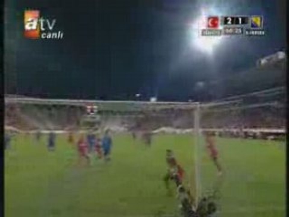 Turkiye 2 - 1 Bosna  mac ozet 11.10.2008