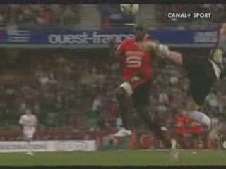 Rennes-Lyon _ Prise de kung-fu de Lloris