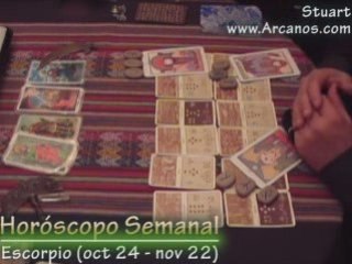 Horoscopo Escorpio 12 al 18 de octubre 2008 - Tarot