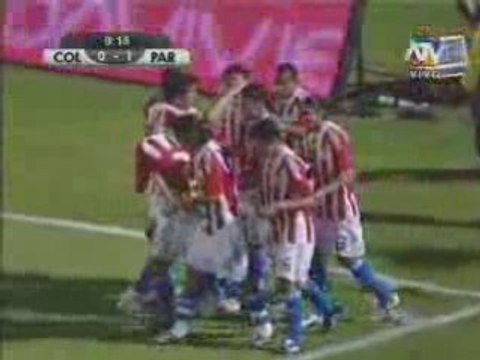 Colombia 0 Paraguay 1 - Eliminatorias 2010
