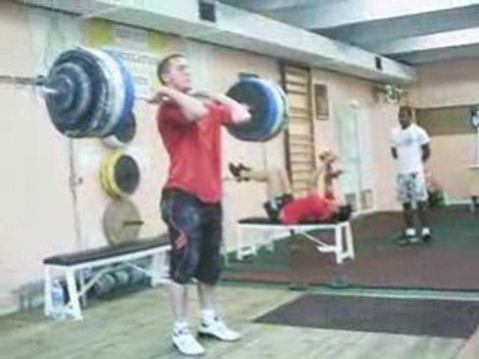 Ej 112.5kg record perso entrainement