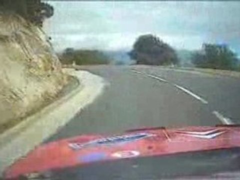 WRC Rallye tour de corse Camera embarquée Loeb