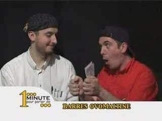 Nolife TV "1 minute pour parler de" Barre ovomaltine