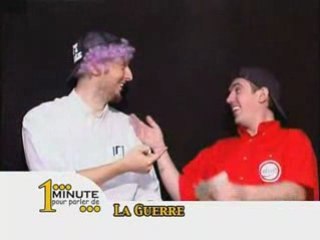 Nolife TV "1 minute pour parler de" la guerre