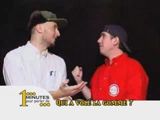 Nolife TV "1 minute pour parler de" qui a volé ma gomme