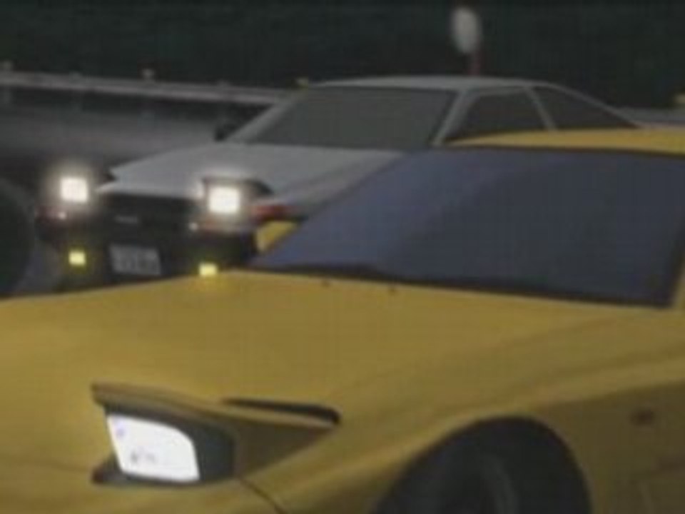 Initial D First Stage　(FD VS 86) first Battle