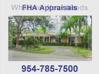 Real Estate Appraiser, Real Estate Appraisal Fort Lauderdale