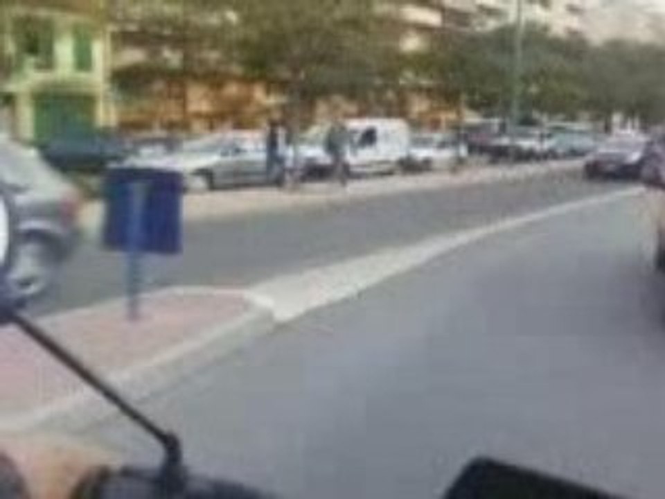 stefou en balade en DERBI