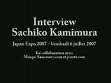 Interview audio de Sachiko Kamimura - Japan Expo 2007