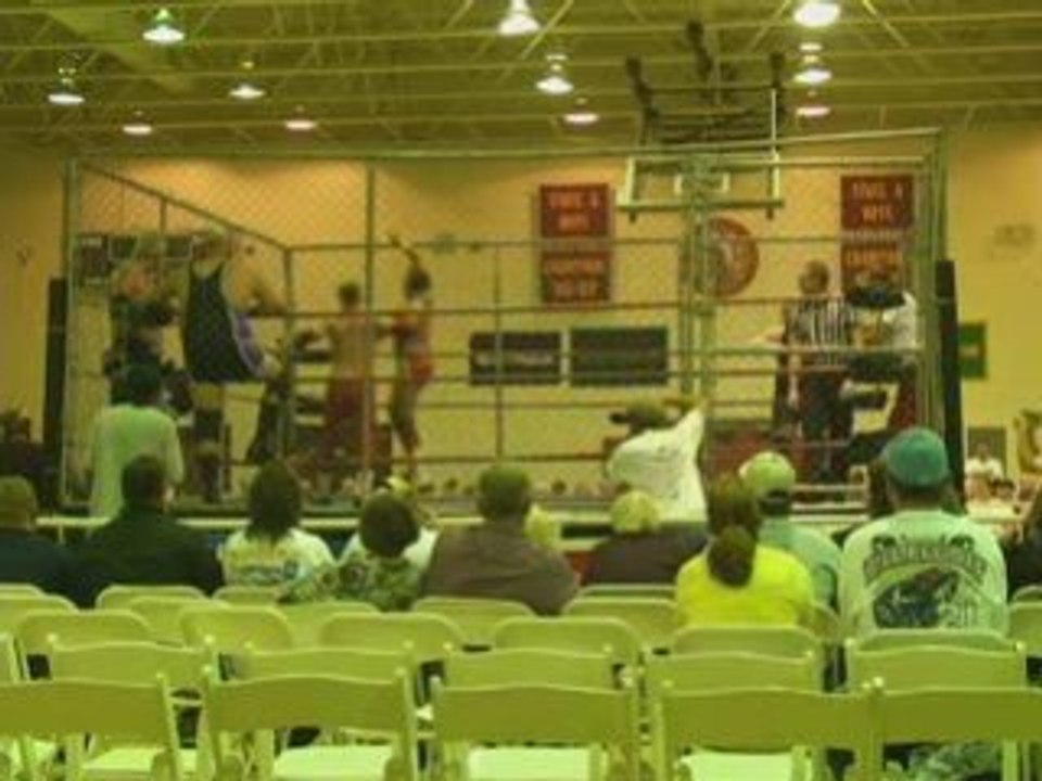 Extreme Horsemen Vs Jake Roberts, Payne and Sawyer