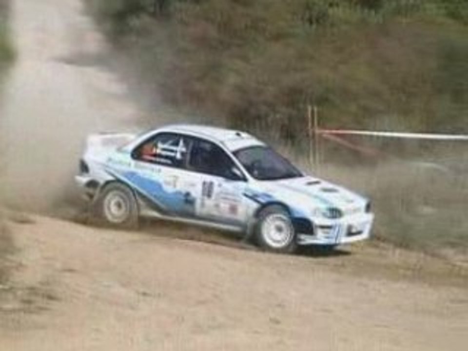 Rallye terre des cardabelles 2008 ES1 épingle le Camp