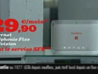 Nouvelle pub NeufBox de SFR