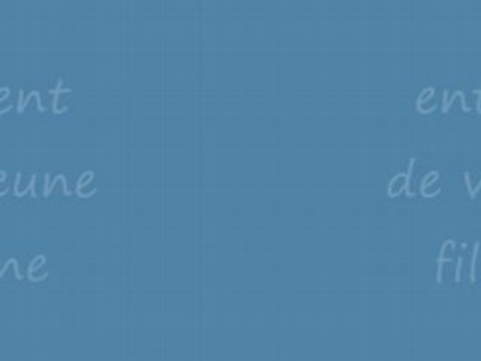 Vidéo aline sylvain