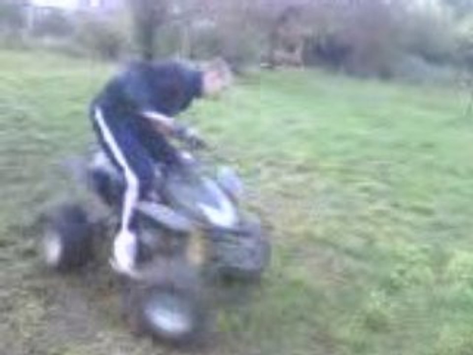 steven80 en mode quad