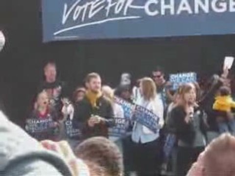 Justin Timberlake - Discours pour Barack Obama (I)