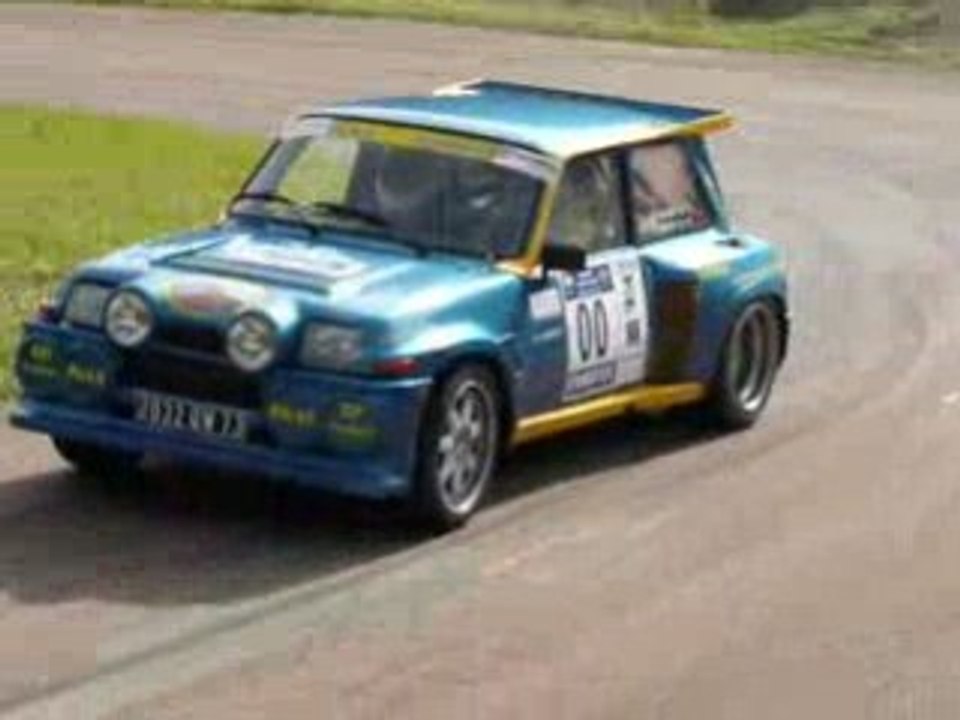 rallye des bauges 2008 minoret r5tb