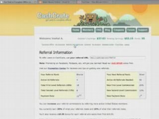 Make Money Online with cashcrate!