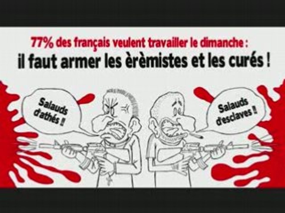 Il faut armer les èrèmistes et les curés !
