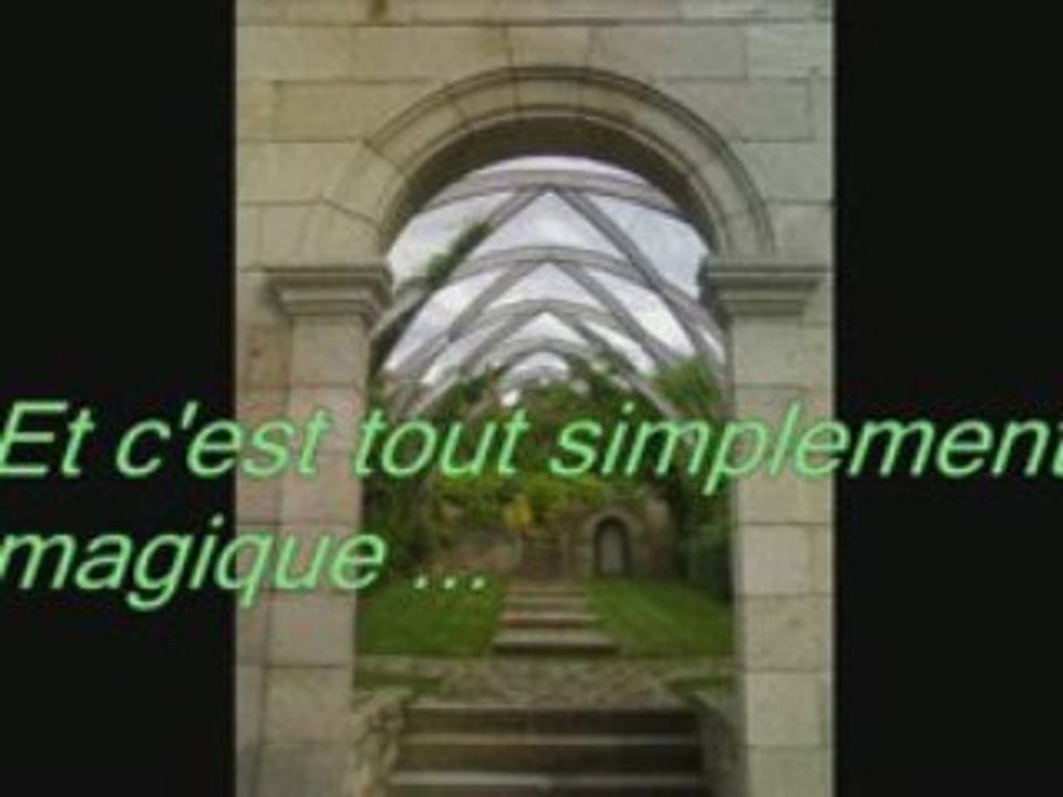 FELLETIN Le jardin de la Chapelle Blanche