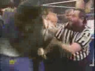 Steve McMichael and Kama Get Into A Fight