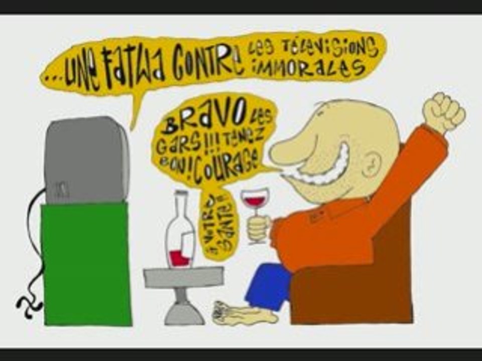 Fatwa contre les télévision immorales