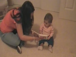 Alyssa Reads To Gianna