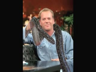 kiefer sutherland [shark and snake]