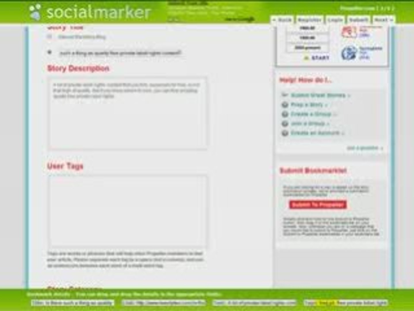 ⁣How To Use Social Marker