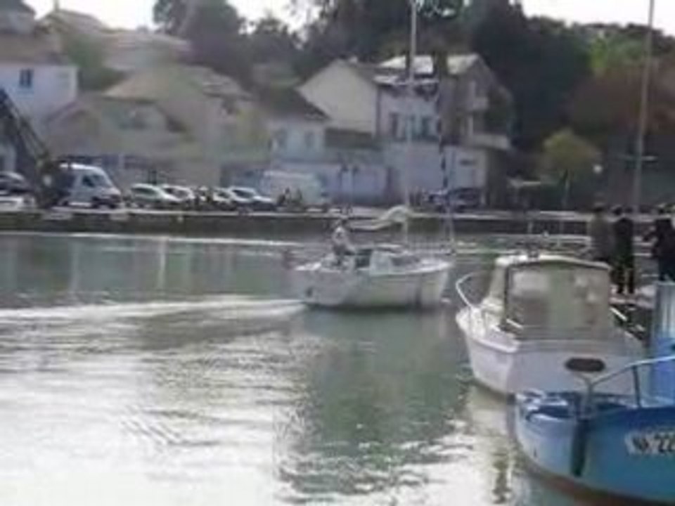 Pornic : bateau vieux port