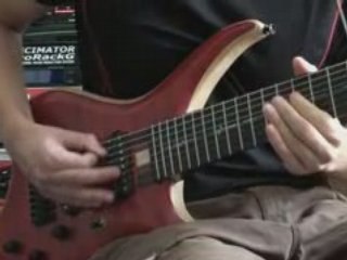 Meshuggah- Bleed guitar cover