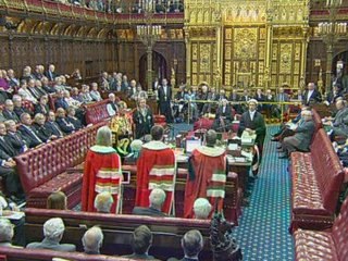 Peter Mandelson takes his seat in the House of Lords