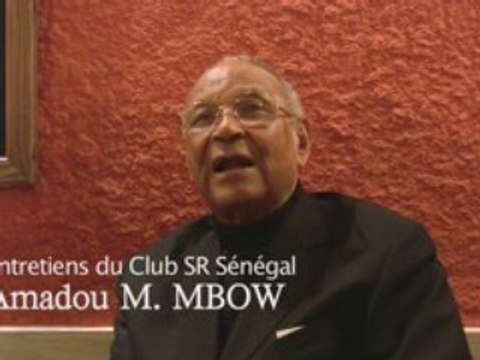 Retrospective et prospective africaine par Amadou M. Mbow