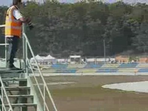 Rallycross 2008 - Dreux - Essais chronos de Fabien Pailler