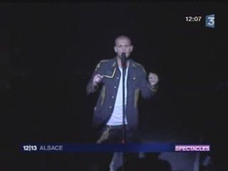 France 3 : Reportage M.Pokora au zénith de Strasbourg