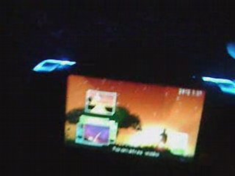 Psp  blue chrome leds