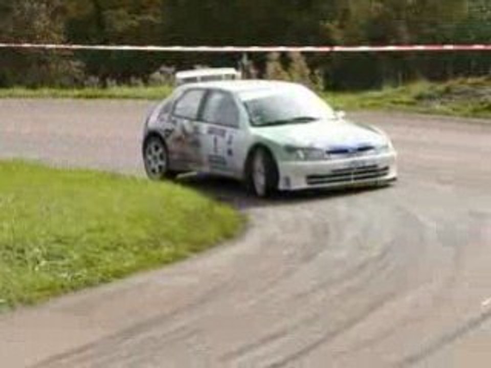 rallye des bauges 2008 pezzuti 306 maxi