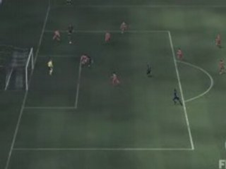 Fifa 09 - PSG - Le Mans 1 - 0 - C.Ronaldo - Foot
