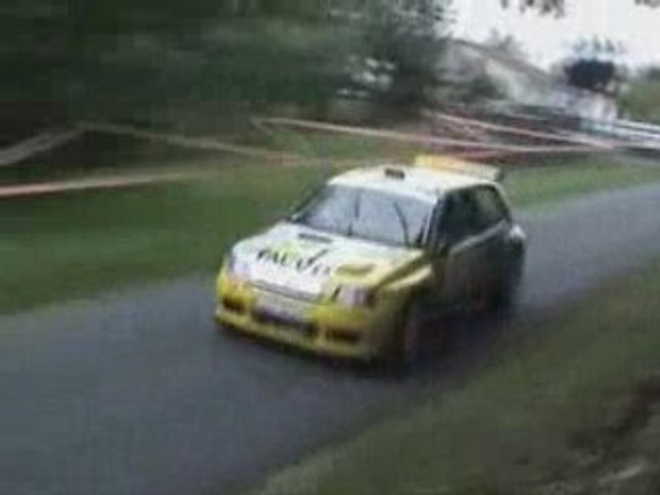 Rallye de Saint Yrieix 2008 - Jean Sébastien Vigion