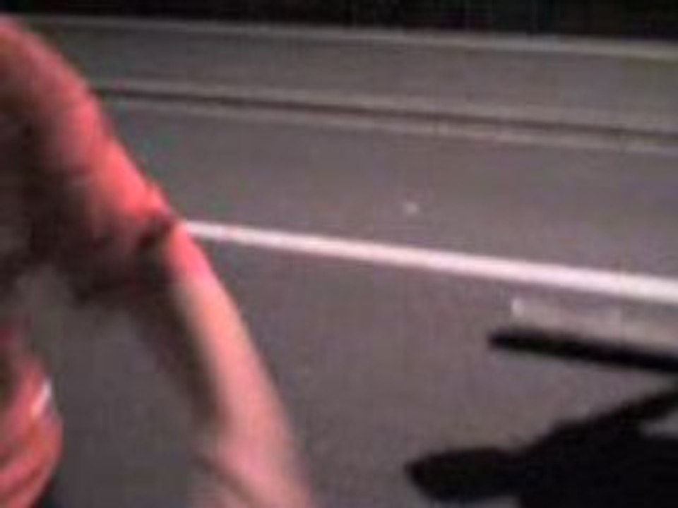 Seb et conqueror skate sur un pont