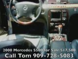 Mercedes Benz for Sale Rancho Cucamonga, CA