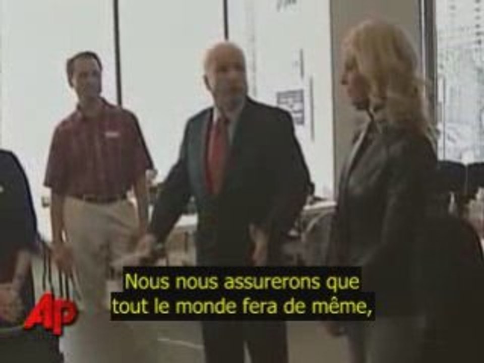 John McCain veut "fouetter" Barack Obama (VOSTF)