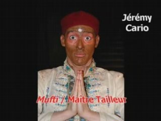 Présentation des comédiens (milieu)