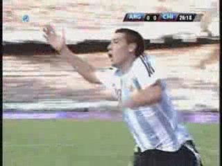 Argentina v Chile - South Africa 2010 - Oct 13 2007
