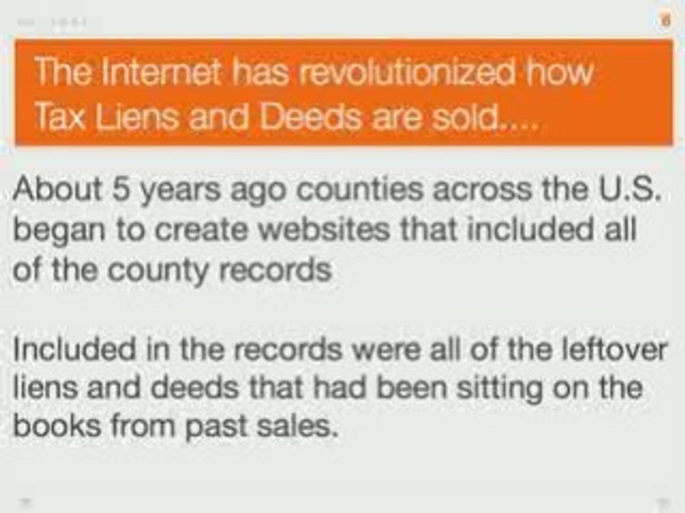 Tax Lien Foreclosures in 16 steps with Tax Lien Certificates