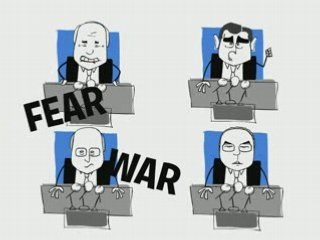 McCain and Obama's Animated Election Spectacular