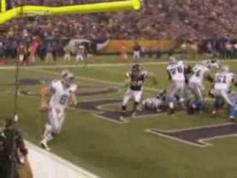 Dan Orlovsky Safety Dumbest QB Ever!! Lions vs. Vikings