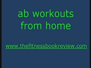 Ab workouts from home